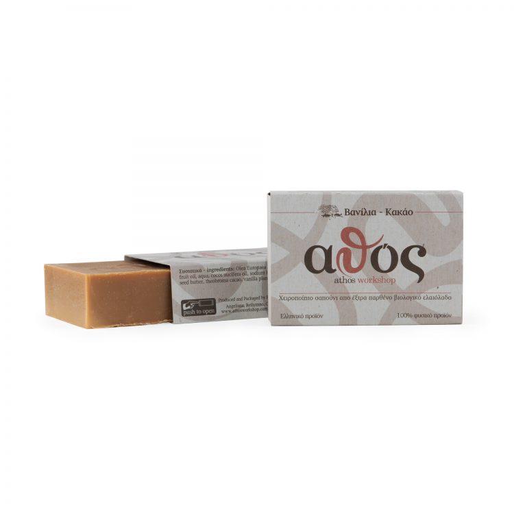 Vanilla - cocoa soap 110gr